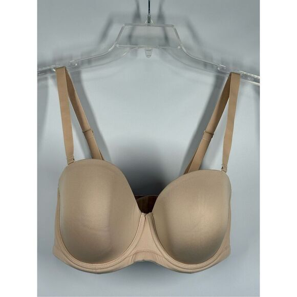 B44 - Wacoal Size 34DDD  854119 Red Carpet Strapless/add straps Underwire Bra - Picture 4 of 10